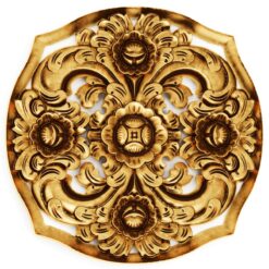 Bức ảnh trừu tượng lấp lánh với những sắc vàng cuốn hút mọi ánh nhìn.