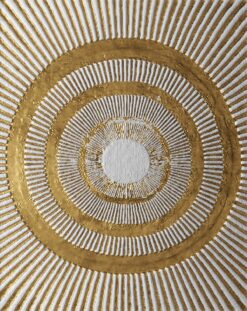 Tấm ảnh trừu tượng toát lên vẻ đẹp lấp lánh của sắc vàng quyến rũ.