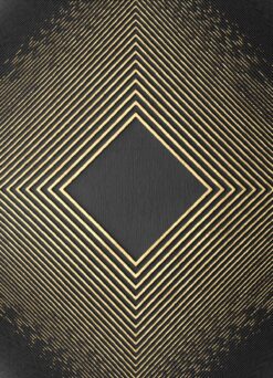 Tấm ảnh trừu tượng nổi bật với sắc vàng lấp lánh đầy sức sống.