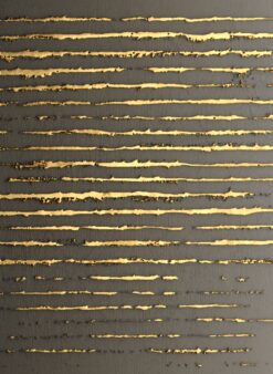 Bức hình trừu tượng với sắc vàng rực rỡ mang lại cảm giác ấm áp.